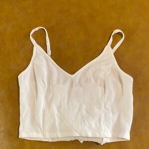 White Women's Cropped Top